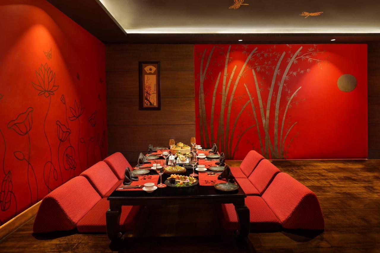 Radisson Jaipur City Center Exterior photo A restaurant in the resort